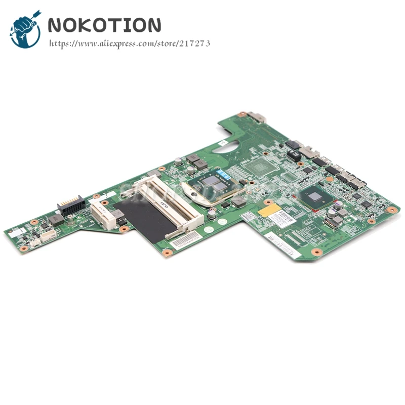 NOKOTION 615849-001 605903-001 материнская плата для ноутбука hp G62 G72 CQ62 HM55 UMA DDR3 основная плата процессор