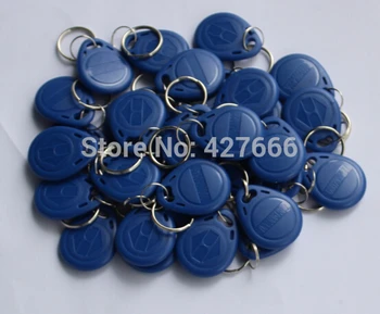 

Free Shipping 100pcs 125Khz RFID Proximity ID Card Keyfobs, RFID Card Tags,125Khz EM Card for access control system