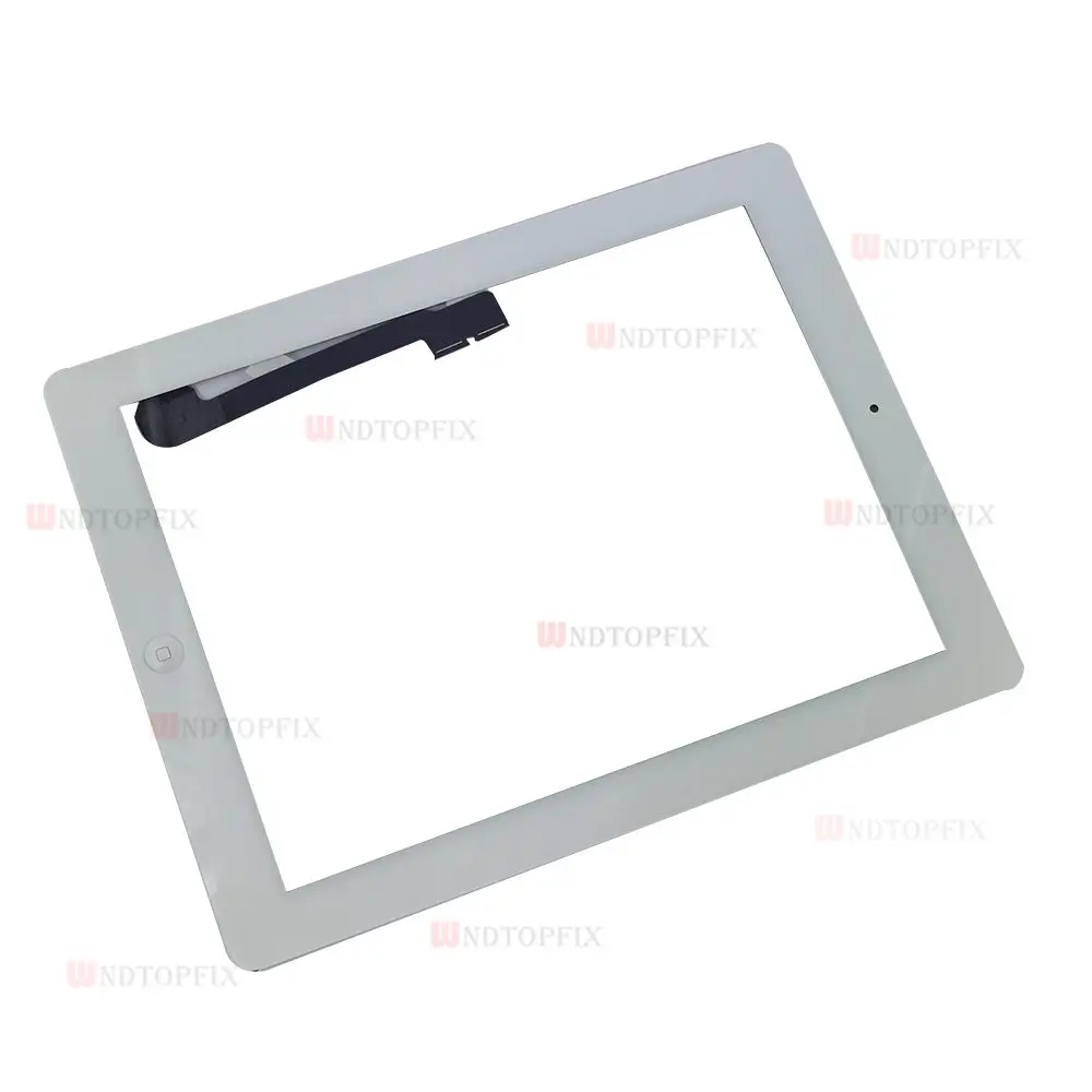 1 шт. для iPad 4 сенсорный экран 4th Gen A1458 A1459 A1460 9," lcd сенсорный экран Внешний цифрователь запасная Передняя стеклянная панель