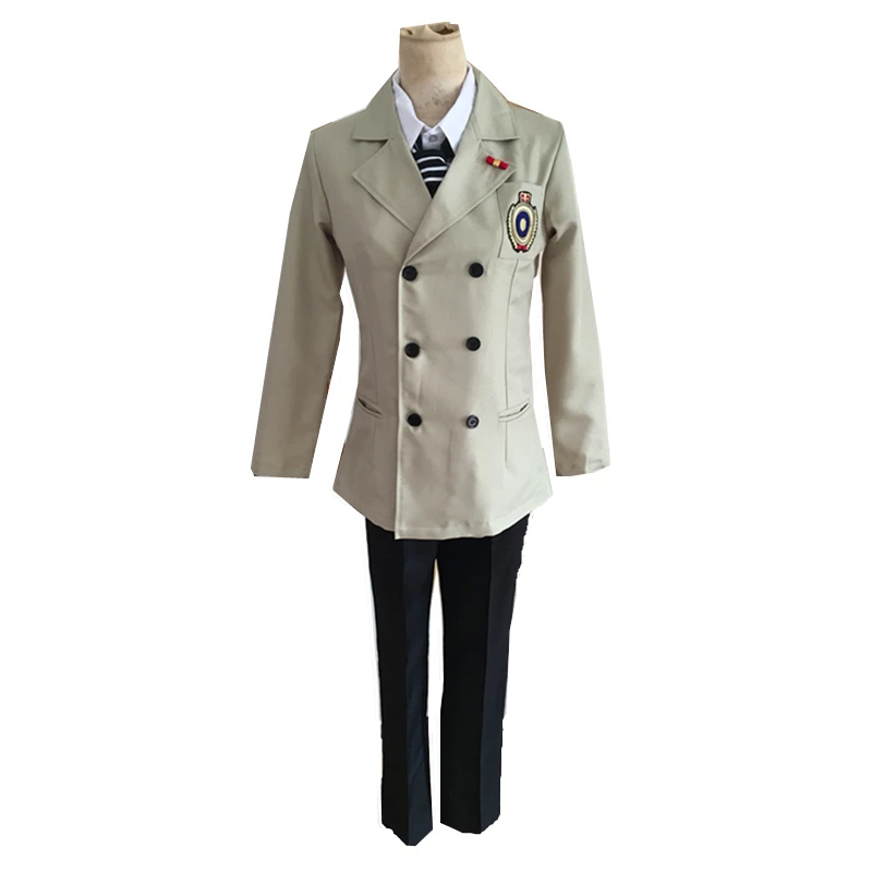 

Persona 5 Goro Akechi Cosplay Costumes Custom-Made with Goves