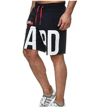 Новые модные мужские спортивные пляжные шорты, брюки, спортивные брюки, шорты для фитнеса, повседневные спортивные шорты