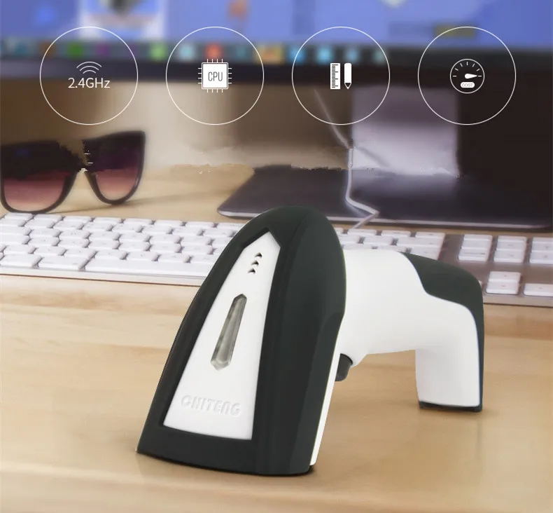 New 2017Wireless barcode scanner gun express single dedicated