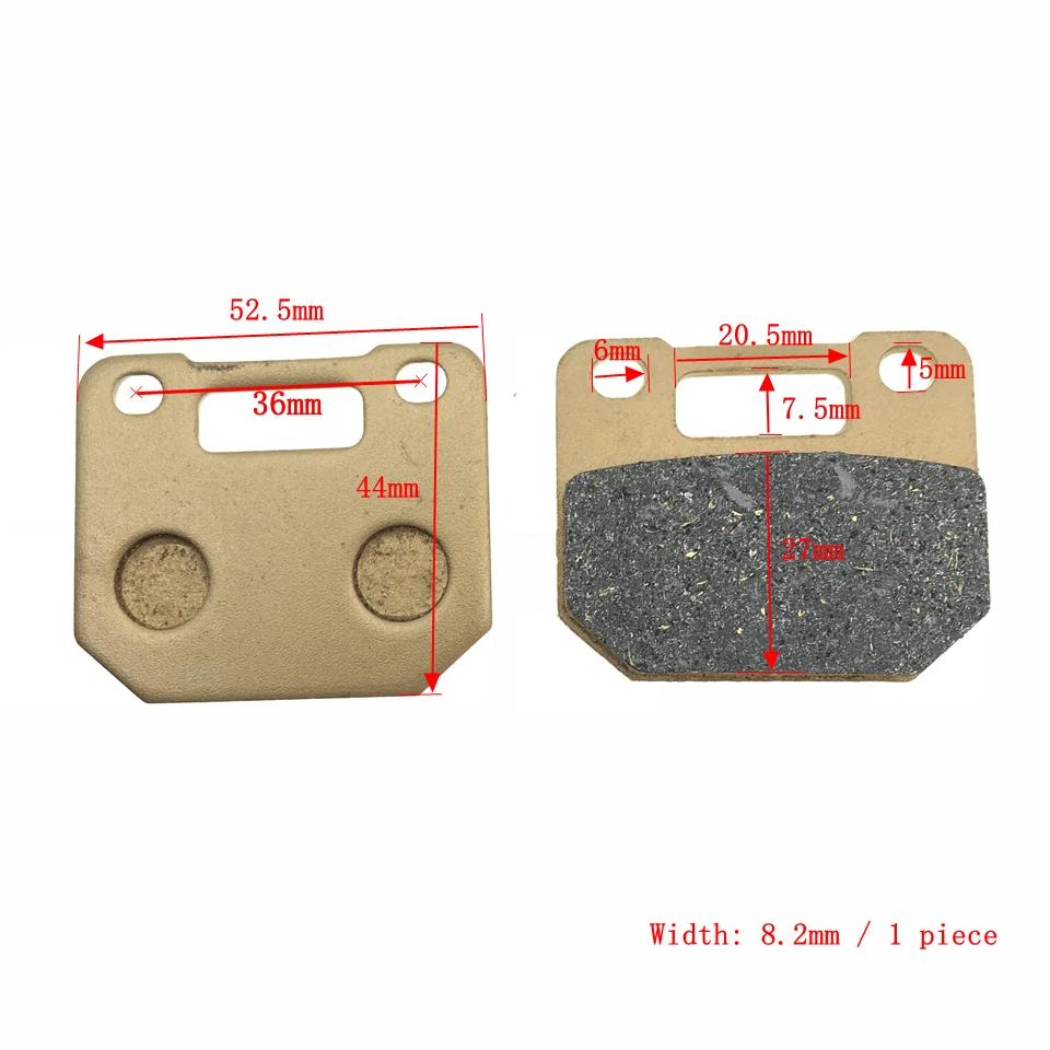 Motorcycle Spare Parts Brake Pads Set RPM HF Scooter High performance Brake Caliper ATV Moped Spare Parts motorcycle brake pads motorcycle brake caliper electric scooter brake accessories
