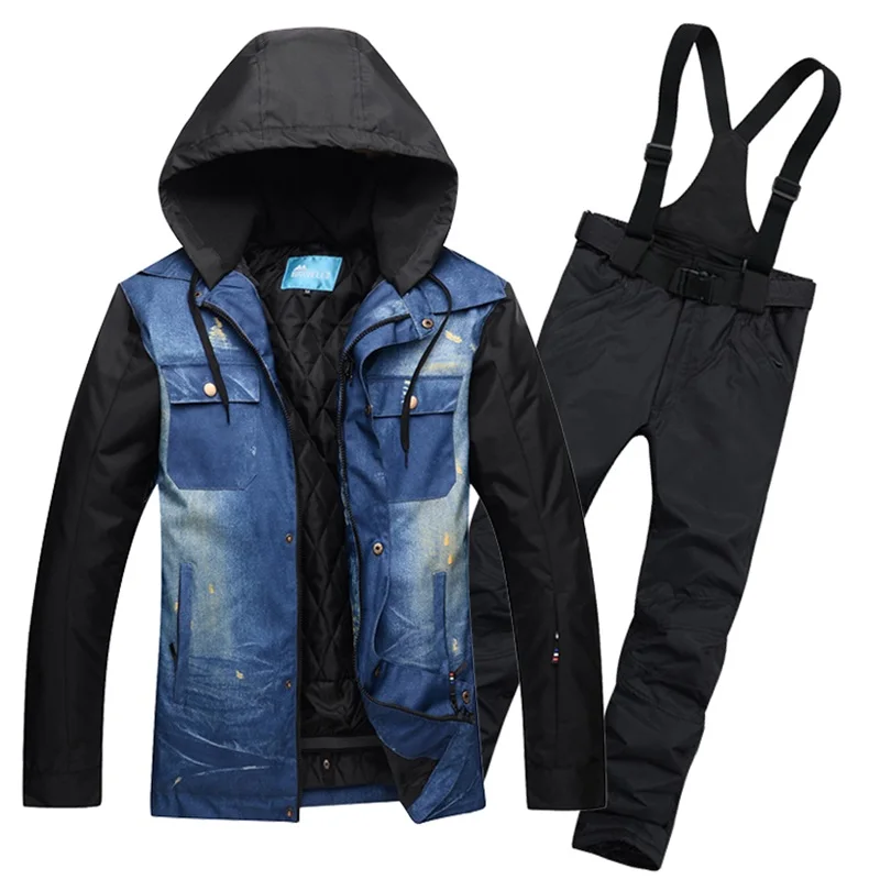 

High Quality snowboard jackets waterproof ski suit sets men chaqueta hombre veste men's ski clothing winter mountain skiwear