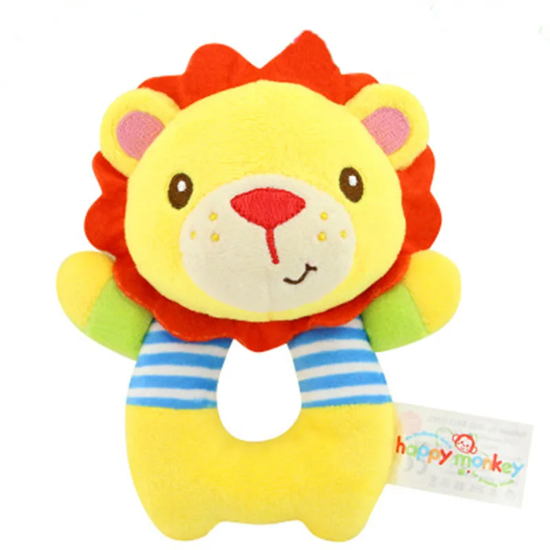 Newborn Baby Infant Toys Stroller Plush Cartoon Animals Accessories For Kid