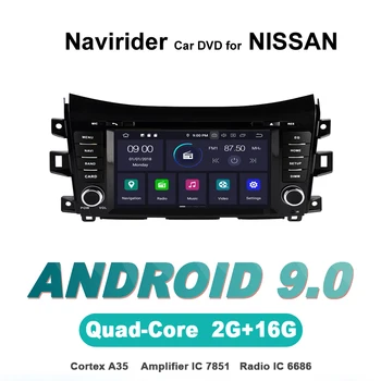 

Navirider autoradio gps navigation android 9.0 car radio Player for NISSAN NAVARA NP300 aux bluetooth stereo auto accessories