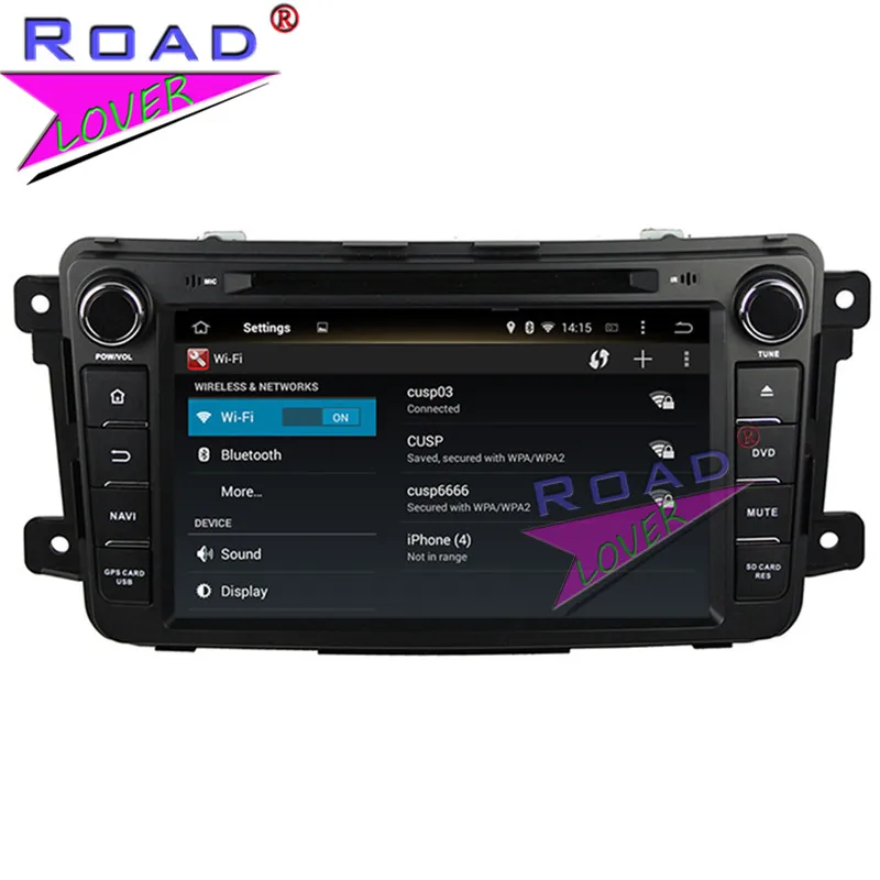 Excellent Roadlover Android 9.0 Car DVD Player Autoradio For Mazda CX-9 2007- Stereo GPS Navigation Magnitol Double Din 7" HD Monitor MP3 5