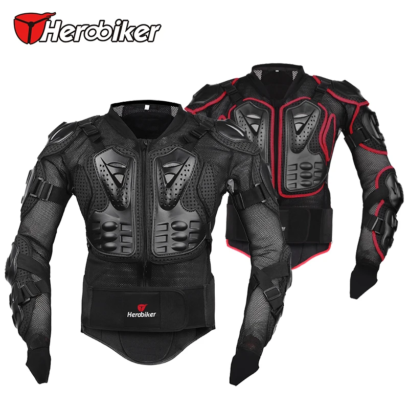 

HEROBIKER Electric Off-road Motorcycle Riding Clothes Wear Protective Clothing Fangshuai Armor Armor Vests MC101