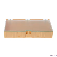 Мини SMD SMT электронная коробка IC электронные компоненты Ящики для хранения 125x63x21 мм