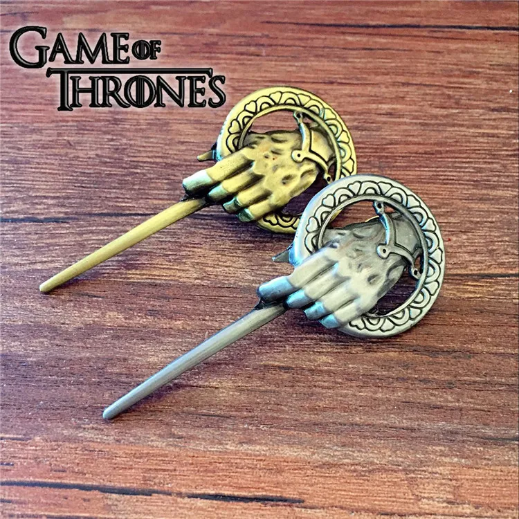 

Game of Thrones Hand of the King Cosplay Badge A Song of Ice and Fire Tyrion Lannister Brooch Pin