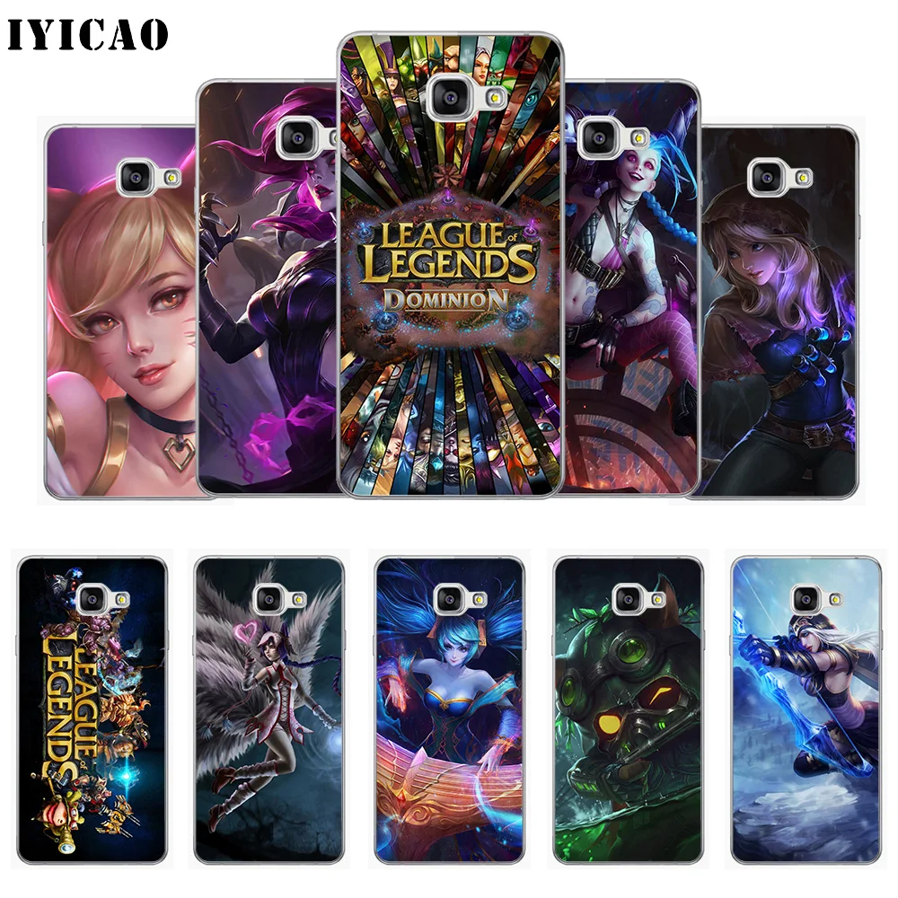 IYICAO League of Legends LOL Мягкий силиконовый чехол для телефона Samsung A10 A30 A40 A50 A70 M10 M20 M30 TPU |