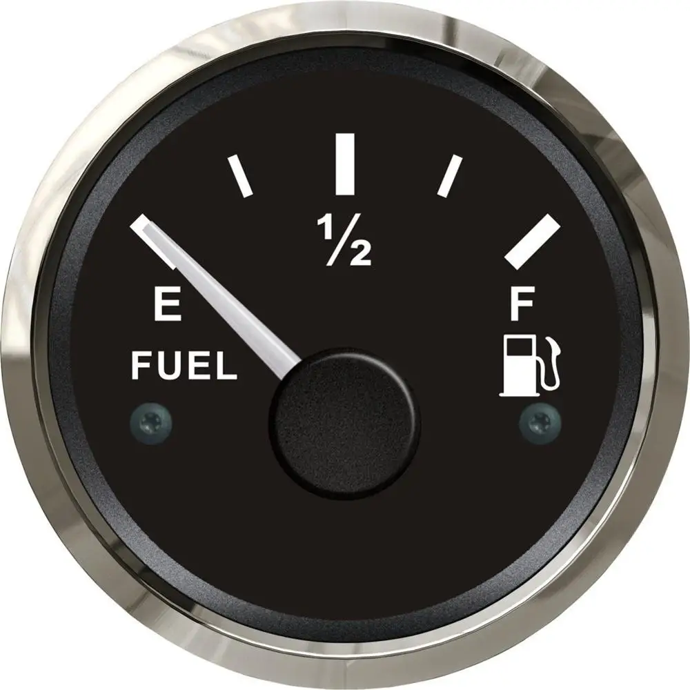 

Brand New Marine Fuel Level Gauges Fuel Level Meters Diesel Gauges 12v / 24v Fit for Boat Yacht Auto and Truck with Light 52mm