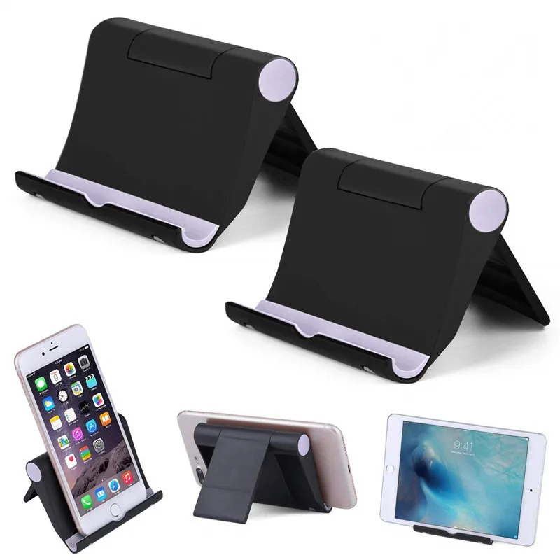 

Universal Flexible Foldable Cell Phone Tablet Desk Stand Holder Smartphone Mobile Phone Bracket for IPhone X IPad Samsung huawei