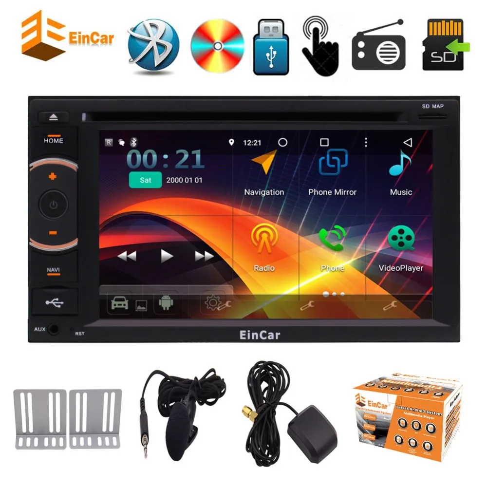 2 Din Android 5 1 Восьмиядерный ГБ + 32 памяти 1080 P HD емкостный сенсорный экран в тире
