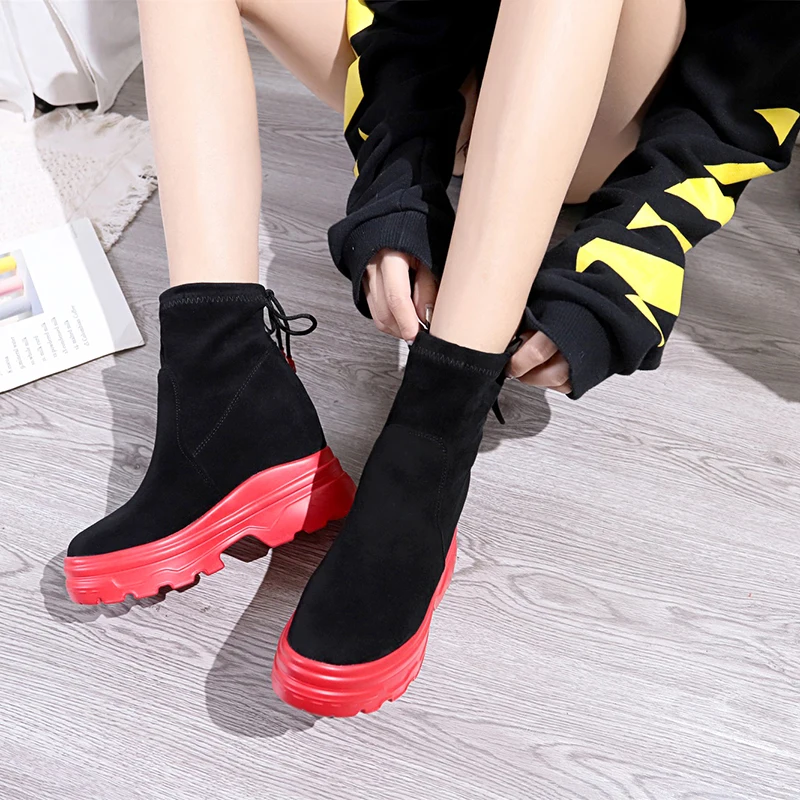 Women Boots Comfortable Warm High-top Casual Shoes Women Winter Fashion Boots Women Walking Shoes Zapatillas Muier Women Shoes