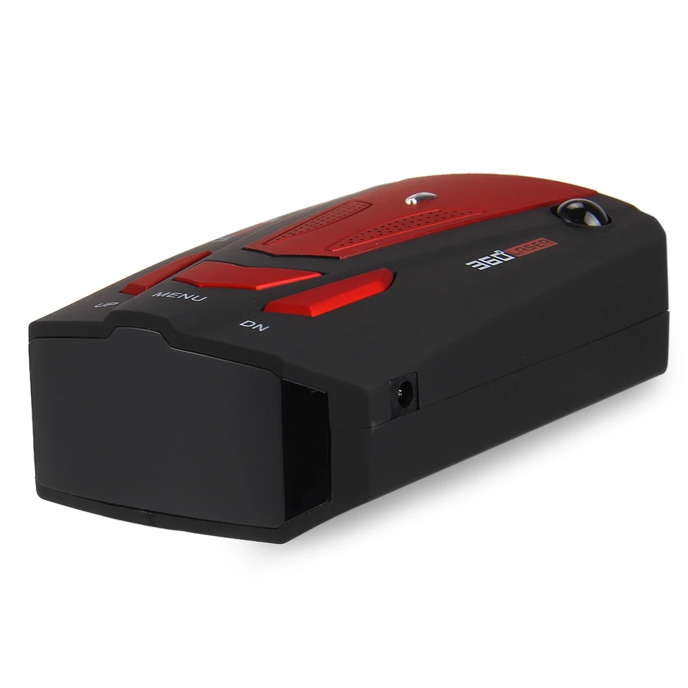VicTsing Car Trucker Speed V7 Radar Detector Voice Alert Warning 16 Band Auto 360 Degrees LED Display English Russian Blue Red   (4)