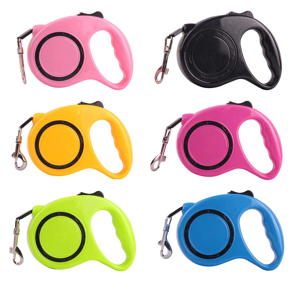 Automatic Retractable Pet Dog Leash Nylon Rope Pulling Dog Lead