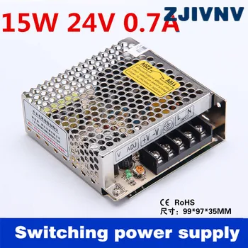 

15w 24v 0.7a Single switching power supply AC/DC smps LED Power suply 24v power supply ac 220v to dc 24v (Model:S-15-24)