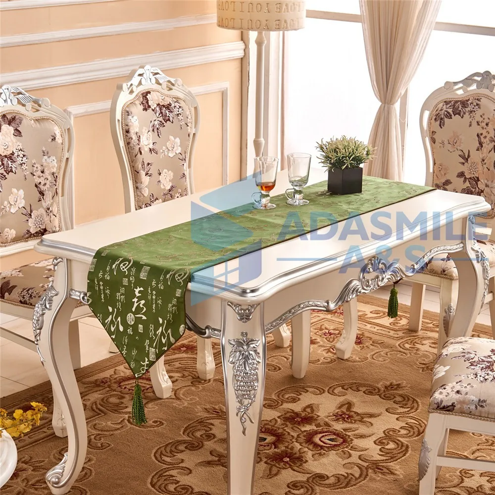 Китайский Персонаж стол с домашним декором бегун Банкетная скатерть для стола вышивка пион Свадебный скатерти