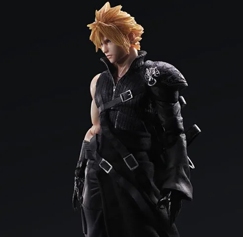 Final Fantasy фигурка игра искусство Kai Cloud Strife Коллекция Модель игрушка игры ИСКУССТВО Final Fantasy Cloud Strife Playarts PA34