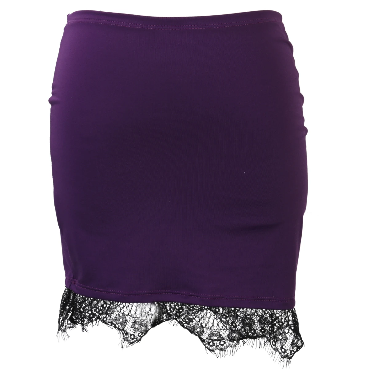 Fashion Women's Ladies Mini Skirts Casual High Waist Lace A Line