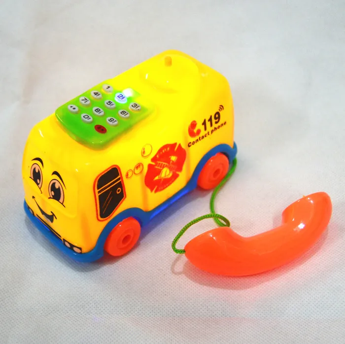 1Pc baby toys music cartoon phone educational developmental kids toy giftSG