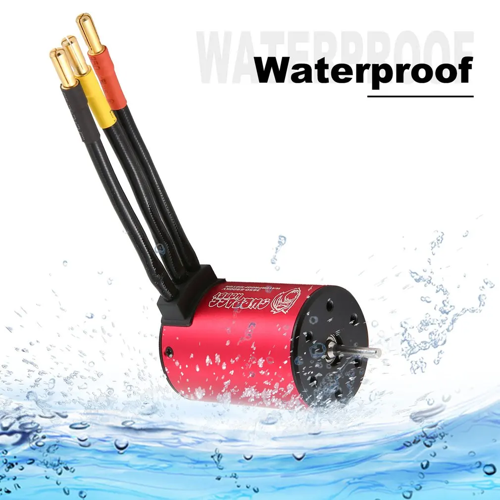 SURPASSHOBBY KK 4068 2050KV Brushless Motor for GTR/Lexus 1:8 2S 3S 4S RC Drift Racing Off-road Climbing Car Truck Sensorless