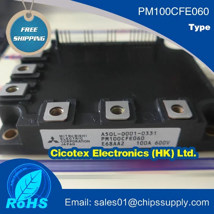 

PM100CFE060 IGBT POWER MODULE A50L-0001-0331 INTELLIGENT POWER MODULES FLAT-BASE TYPE INSULATED PACKAGE