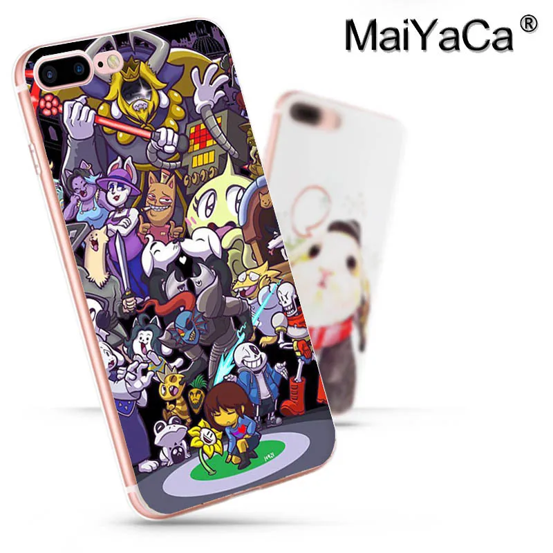 MaiYaCa undertale papyrus sans doggo милый мягкий ТПУ чехол для телефона iPhone 8 7 6 6S Plus 12pro 11pro X 5S XR XS
