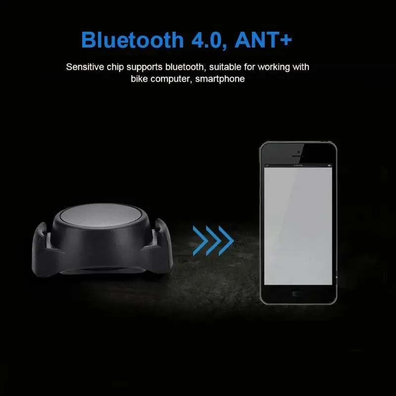 Велосипедный компьютер BT ANT+ велосипед Bluetooth двойной протокол IPX7 водонепроницаемый датчик скорости ультра-маленький компьютер измеритель скорости