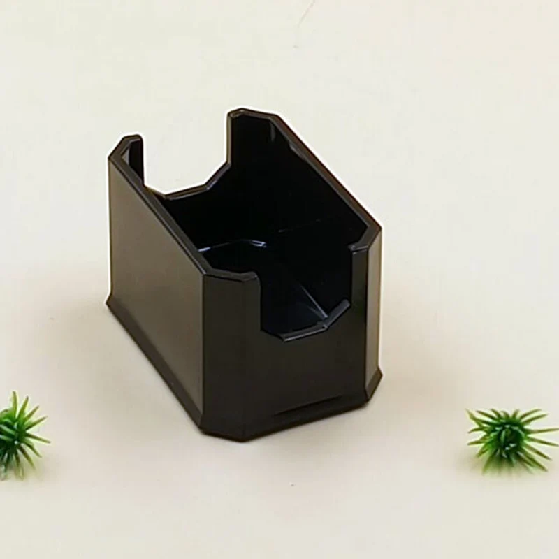 Practical Tea Bag Box Plastic Sugar Seat Eco-friendly Tea Sugar Bag Box Exquisite Solid Useful Kitchen Gadget