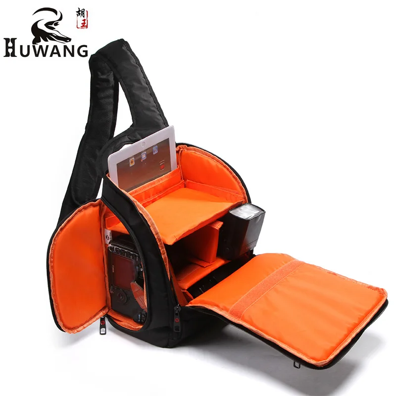 

2018 explosion-proof Huwang 1008# outdoor camera bag shoulder diagonal digital camera bag SLR camera bag wholesale
