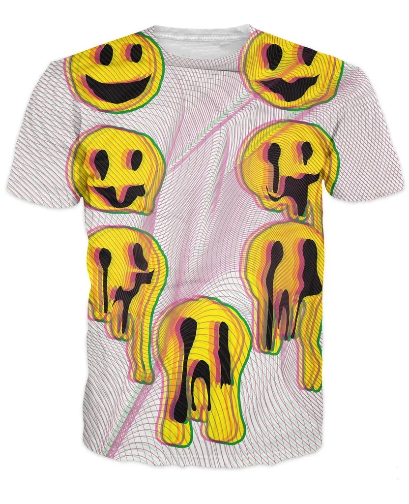 3D Printed T Shirts Sweet Candies Cartoon Yummy Confectionery Casual Mens Hipste