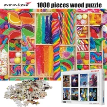 MOMEMO Sweet Candy Puzzles for Adults 1000 Pieces Wooden Puzzle Kids Educational Toys Puzzle Games 1000 Pieces Jigsaw Puzzles MOMEMO Sweet Candy Puzzles for Adults 1000 Pieces Wooden Puzzle Kids Educational Toys Puzzle Games 1000 Pieces Jigsaw Puzzles