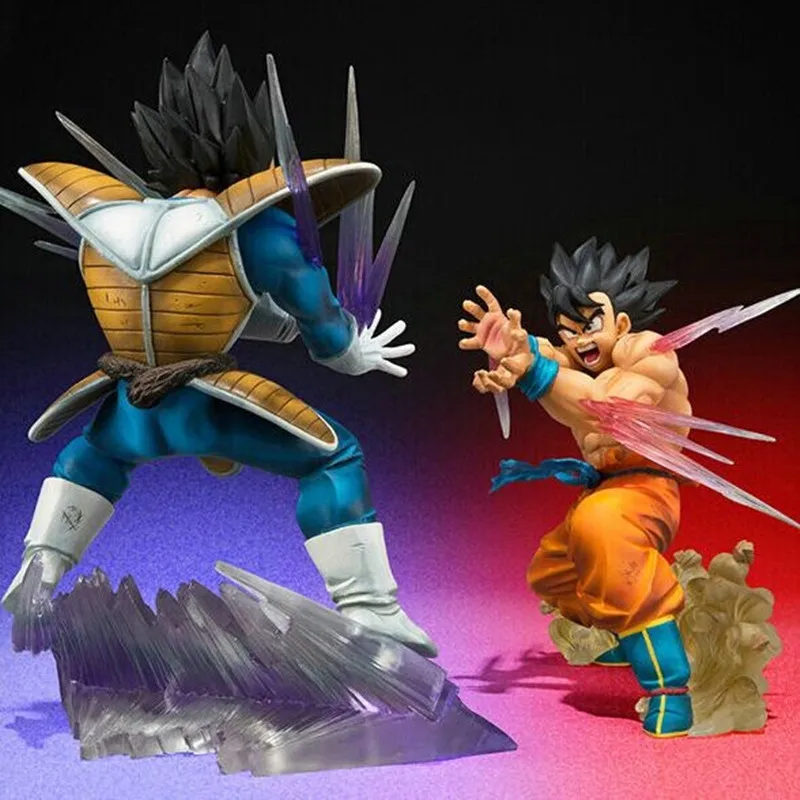 Us 1263 15 Offanime Dragon Ball Z Action Figures Goku Vs Vegeta Figuarts Dragonball Action Figure Collection Pvc Model Kids Toys Original Box In