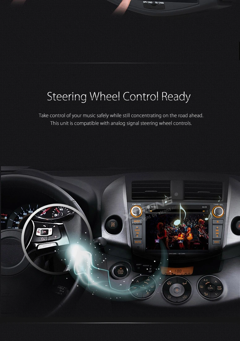 Flash Deal 7" Special Car DVD for Toyota RAV4 2006/2007/2008/2009/2010/2011/2012 with Toyota Original User Interface/Appearance 6