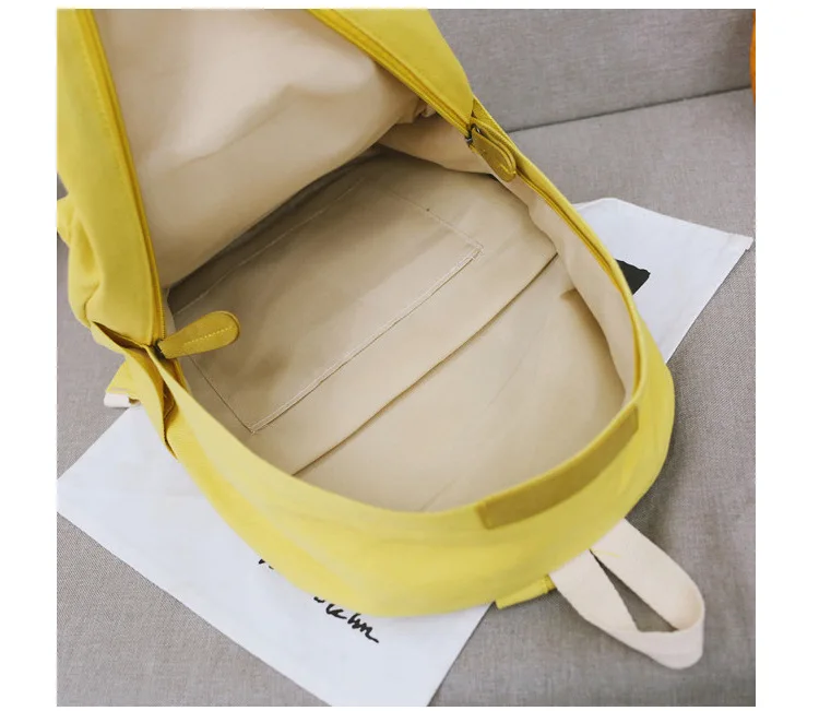 Preppy style Student backpack High quality canvas women's bag Large capacity female travel backpack laptop bag for women Daypack (14)