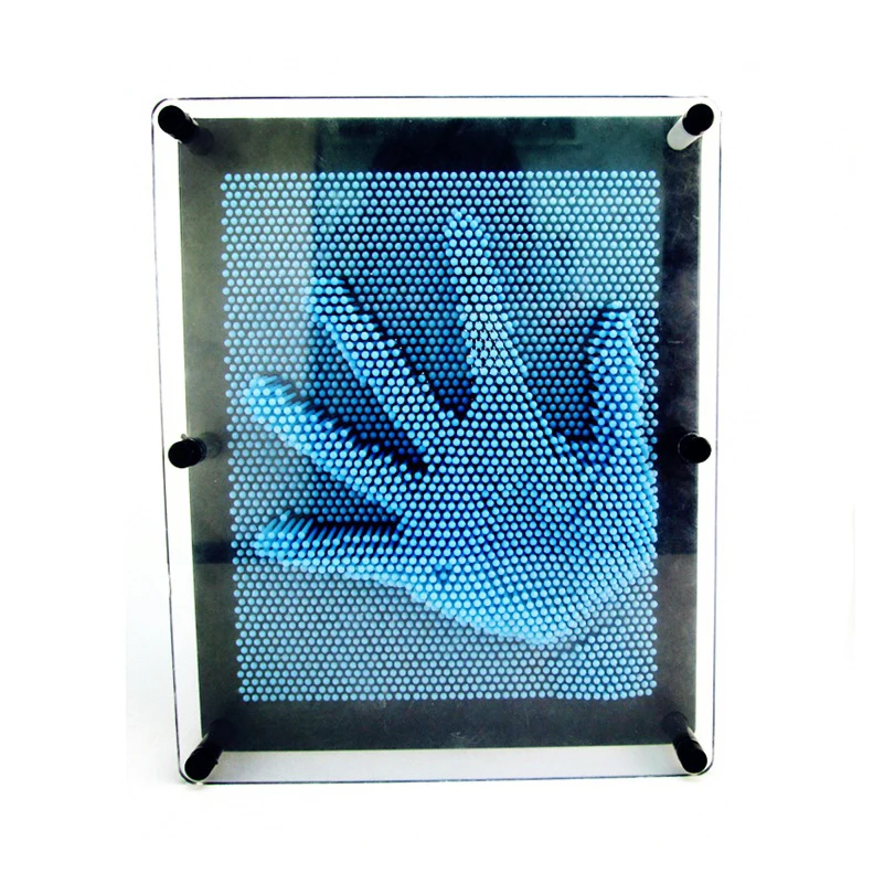 3D Needle Carving Novelty Gag Toys 3D Antistress Clone Fingerprint