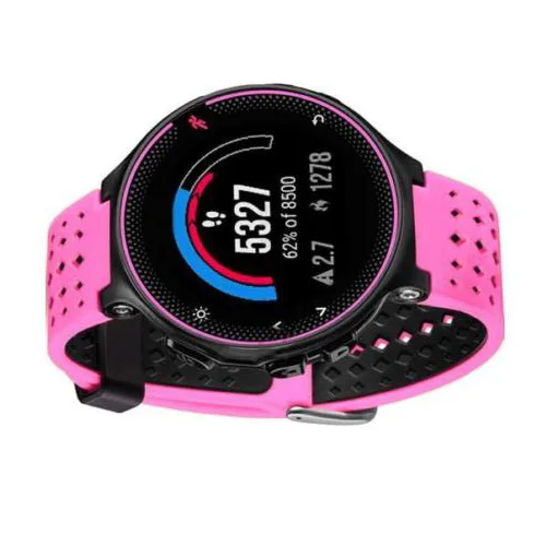 

Silicone Wrist Watch Band For Garmin Forerunner 230/235/630 Pink