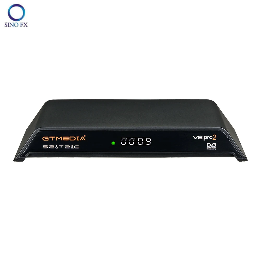 

GTMEDIA V8 Pro2 DVB-S2/T2/C/ISDB-T Combo set top box updated from V8 Golden full HD 1080P H.265