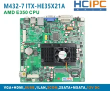 HCIPC M432-71 ITX-HE35X21A,AMD E350 Mini ITX Motherboard, Mainboard, ITX Motherboard,Embedded Motherboard,Industrial Motherboard