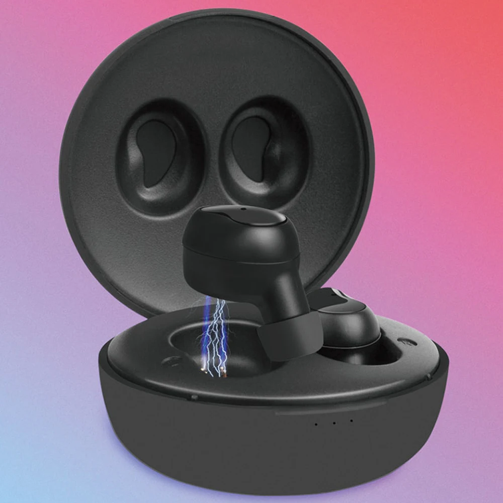 

Mini Bluetooth5.0 Wireless Headset Bluetooth Earpieces Earbuds Twins Earphone With Charging box Earphones Power Bank For Phone