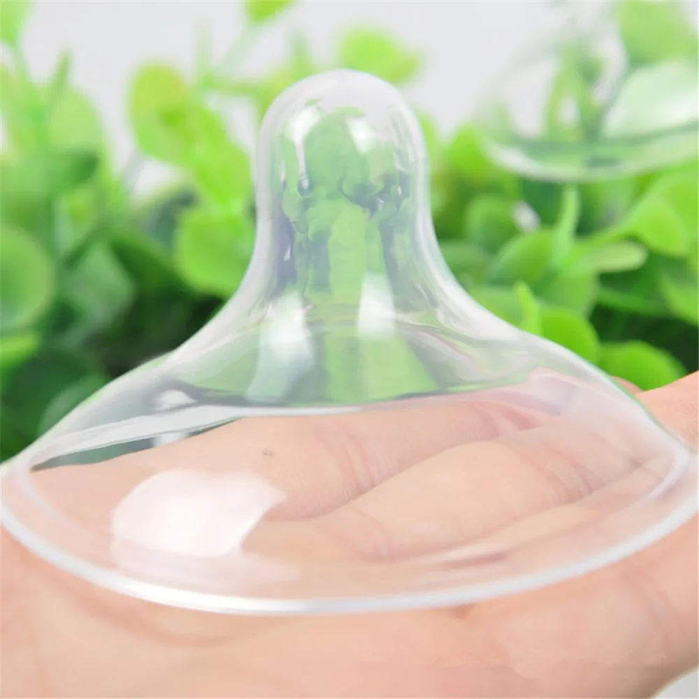 

Breast Pump Accessories 2 pc/set Silicone Nipple Protectors Feeding Mothers Nipple Shields Protection Cover Breastfeeding Milk s