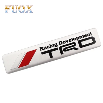 

1PCS Auto Car Styling 3D Racing Development TRD Sticker Emblem Decal for Toyota Car Tail Fender Exterior Body Decoration