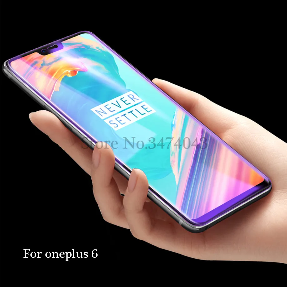 2 шт./лот 9H закаленное стекло для Oneplus 6 6 T защита экрана полное покрытие стекло для Oneplus 6 T 6 T Oneplus6 защитная пленка, стекло