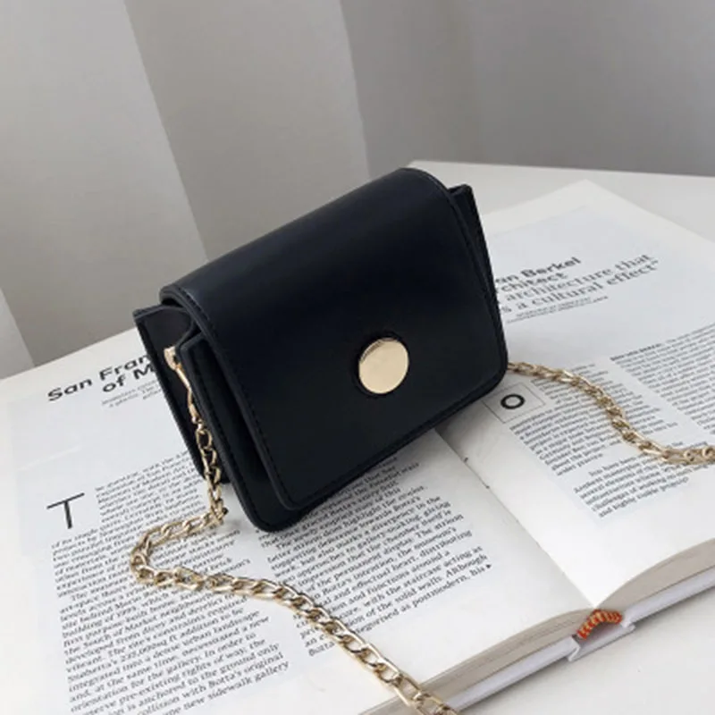 

Retro Fashion Female Square Bag High quality Solid color lock luxury handbags women bags designer Chain Shoulder Messenger bags
