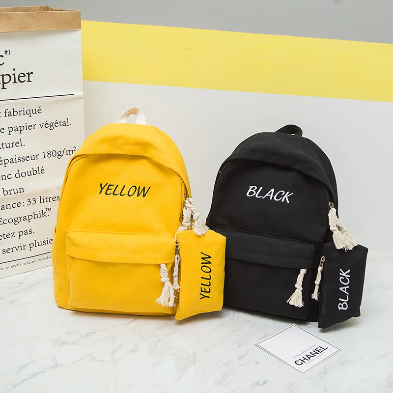 Chica bolsas para la escuela de los adolescentes mujeres mochila de cuero negro de las mujeres mochilas de mujer mochila mochilas mujer 2018 amarillo Chica bolsas para la escuela de los adolescentes mujeres mochila de cuero negro de las mujeres mochilas de mujer mochila mochilas mujer 2018 amarillo