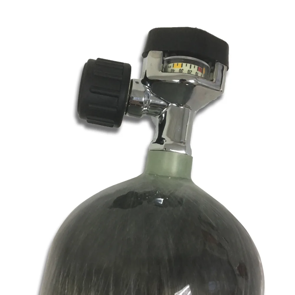 2018 новый сжатого воздуха винтовок 6.8L 300bar 4500psi углеродное волокно SCBA газовые баллоны бак с клапаном Прямая доставка