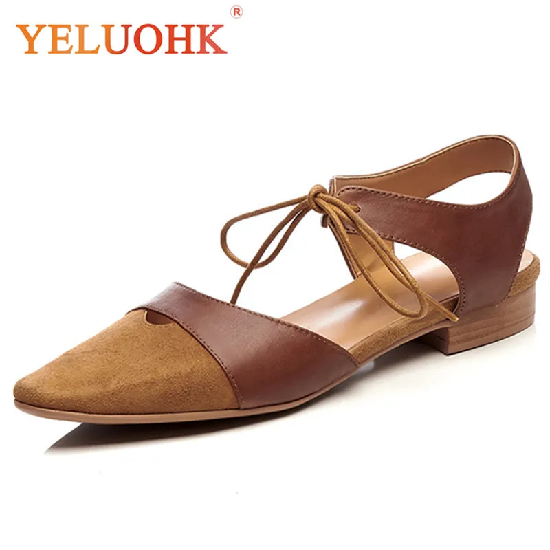 natural color flat shoes