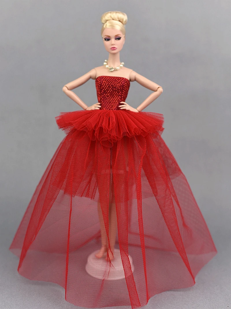 Red Party Dress For 1/6 Doll Clothes Multi-layer Evening Gown Wedding Dresses | eBay Red Party Dress For 1/6 Doll Clothes Multi-layer Evening Gown Wedding Dresses | eBay